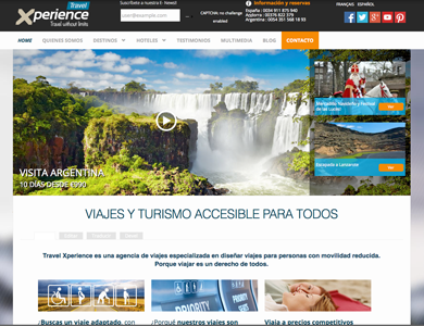 Travel Xperience : Consultoria, desenvolupament web i manteniment.