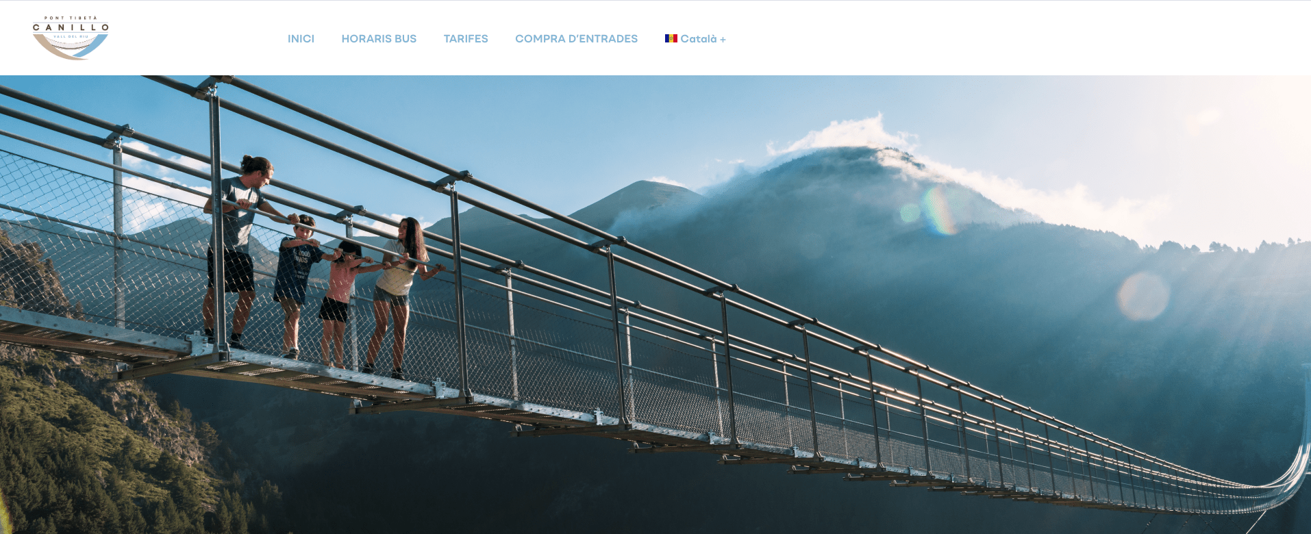 Pàgina web Pont Tibetà Canillo