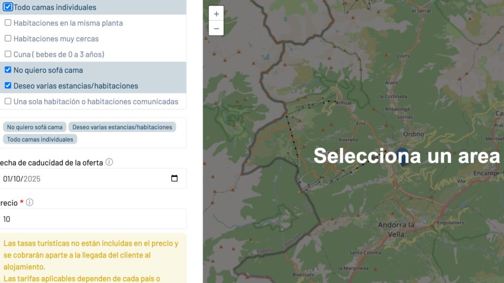 Proceso de reservar BidForBooking