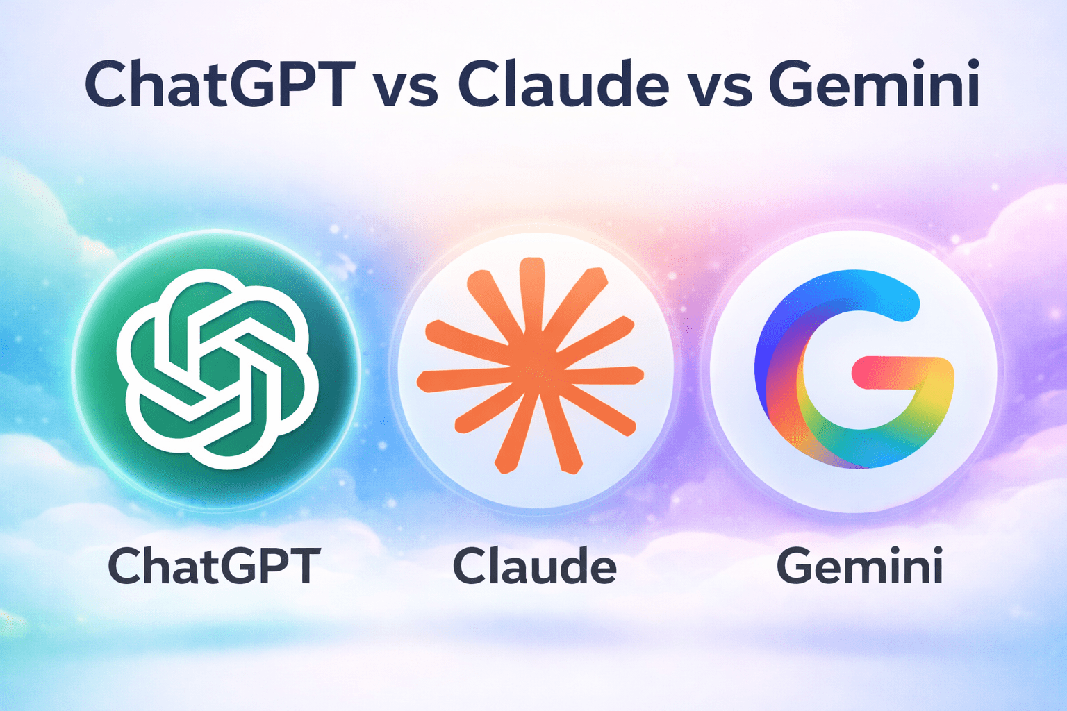 ChatGPT vs Claude vs Gemini: cuál usar según tu caso real